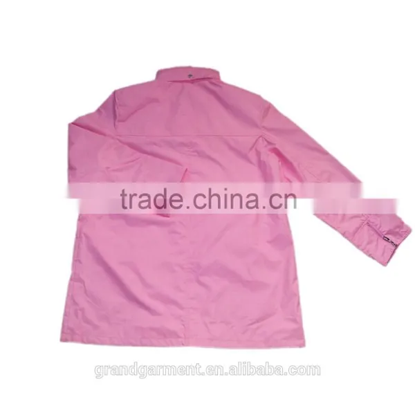 Pink Woman Windbreaker & Waterproof Jacket photo-2