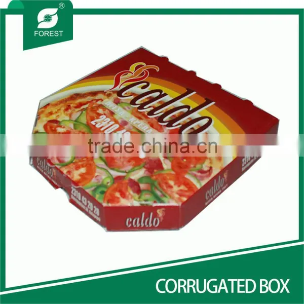 CUSTOM CORRUGATED CHEAP PIZZA SLICE BOX WHOLESALE Quality Choice photo-3