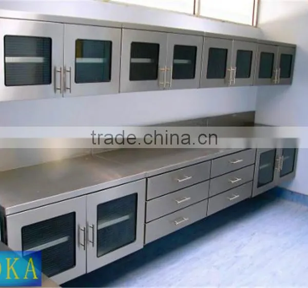 Kitchen Stainless Steel Sink Work Table Laboratory Furniture photo-4