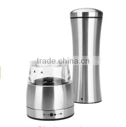 Brand New Electrical Stainless Steel Salt/Pepper Mill photo-2