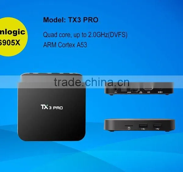 TX3 PRO Android 6.0 Amlogic S905X Web Browser Internet tv Box VP9 HDR 4K KODI H.265 Free Web tv Internet tv Programs photo-6