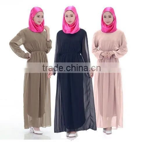 2015 Chiffon Kaftan for Muslim Woman photo-2