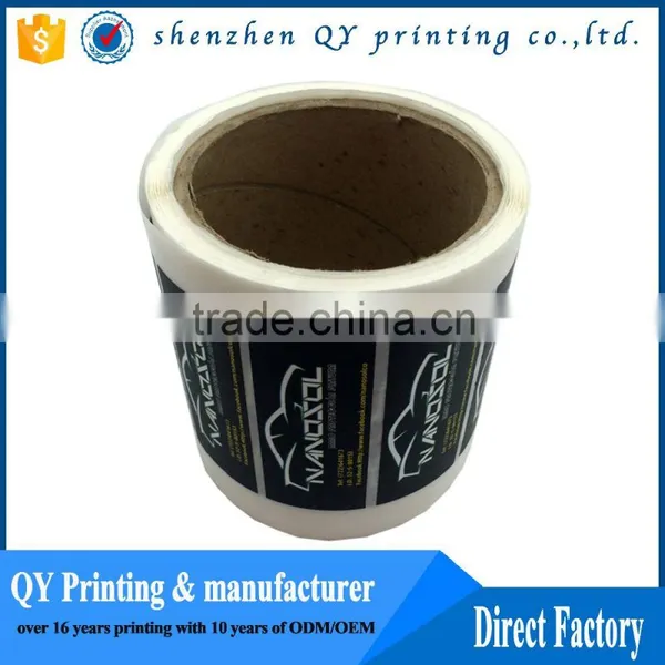 OEM Printed Permanent Adhesive Labels,matt Laminated Permanent Paper Sticker photo-4