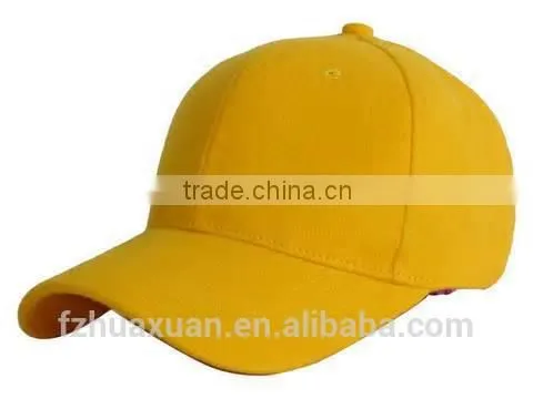 Yellow Baseball Cap Hat Wholesales Cap for Men
