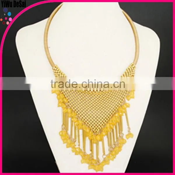 Beaded Tassel Necklace Fashion Women Necklace Jewelry photo-2