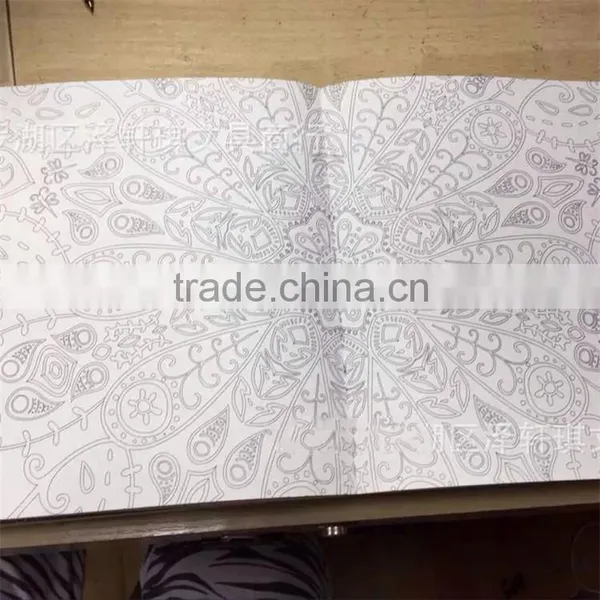 High Quality 2015 Best Selling Hand-painting Secret Garden Adult Coloring Book Pages-mandala Series photo-2