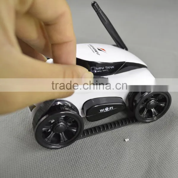 App Control 2.4G FPV Mini Tank With 0.3MP Camera photo-3