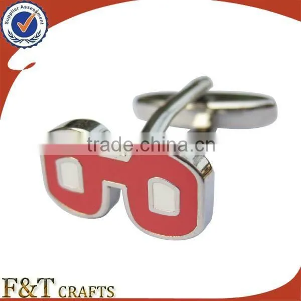 Custom Round Metal Blank Cufflinks With Your Own Logo Added photo-5