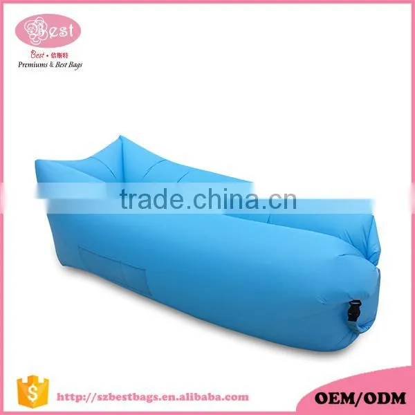 Wholesale Hangout Fast Inflatable Sofa Air Bed/cheap Hangout Sleeping Bag photo-5