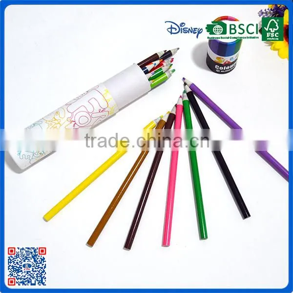 12 Pcs 7 Inch Recyclable Paper Material Colour Pencils With Oem Logo Supplier's Choice photo-4