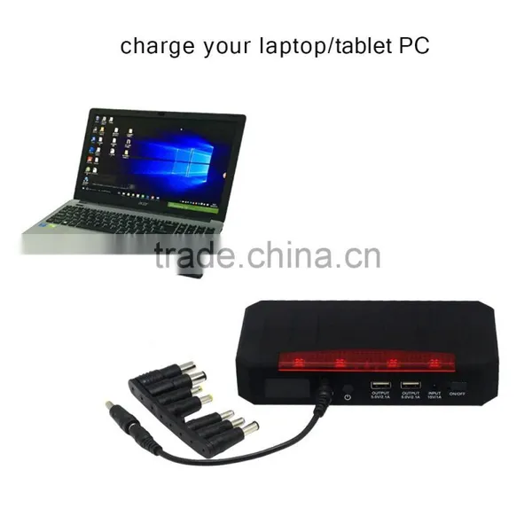 Car Jump Starter Power Bank 15000 MAh With Strong LED Light and SOS Function for Laptop Power Bank photo-2