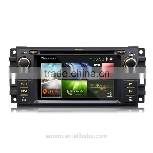 EONON D5177Z 6.2" Digital Touch Screen Car DVD Player With GPS For JEEP Sebring/ 300C/ Compass/ Grand Cherokee