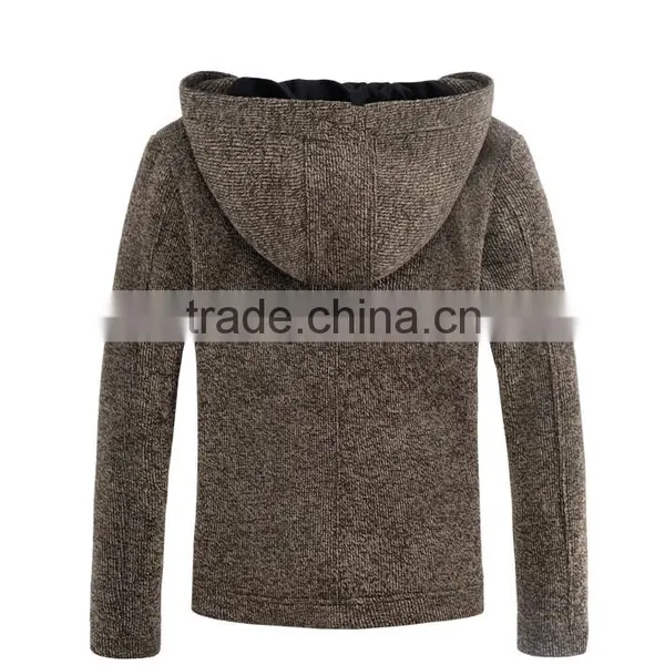 Custom Fashion Mens Zipper Sweatshirt Hoodie Dress photo-3