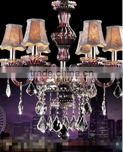 European Style Crystal Pendant Chandelier Light for Mi photo-2