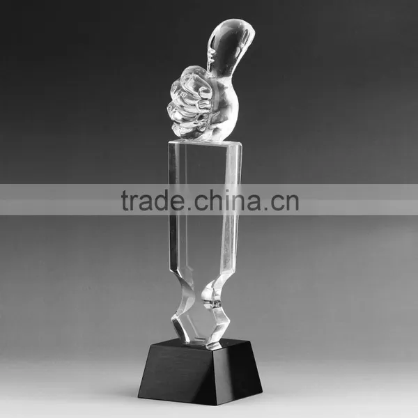 Oem Logo Design Size Optical Glass Round Cutting Edge Award Figurine Wholesale K9 Engraving Crystal Sunflower Award photo-3