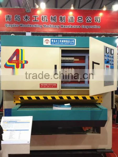 SFE100R-RP Woodworking Two Heads Wide Belt Sander Machine photo-6