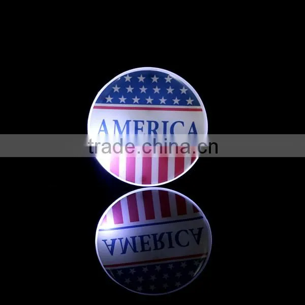 New Products Promotional Led Body Lights Glow Badge Customized photo-2
