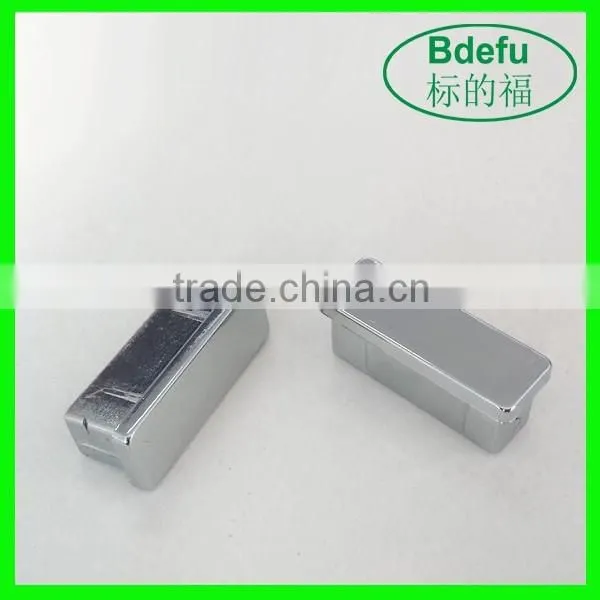 Plastic pipe end cap for 13*38mm rectangular pipe