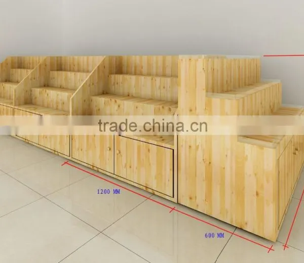 Retail Store & Supermarket Wooden Display Shelf photo-2