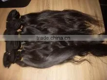 Human Hair Machine Double Weft
