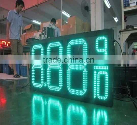 Outdoor Waterproof 12 Inch 7 Segment Led Display Gas Station Price Signs Indoor Led Display Screen photo-2