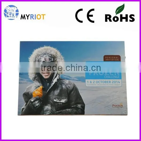 4" Video Book Brochure Custom Audio Greeting Card photo-4