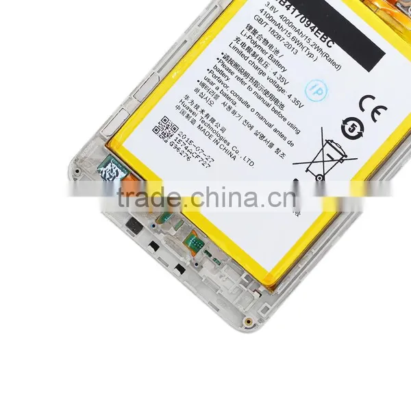 Original Genuine LCD Screen With Digitizer And Frame Assembly For Huawei Honor Mate 7 - White (Including Battery) photo-4