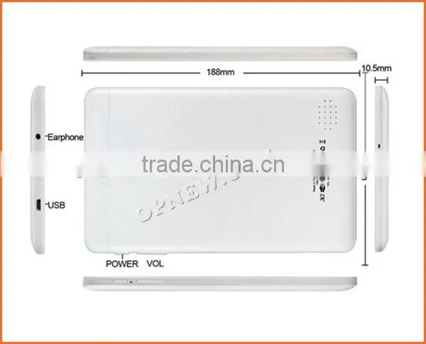 7 Inch Ips 3g Android 5.1 Lollipop Phone Tablet pc Dual Sim Phablet 4 Bands in Stock photo-4