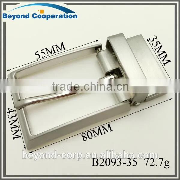 Fashion Men's Rotatory Pin Buckle Vortical Belt Buckle Rotary Clamp Pin Buckle photo-6