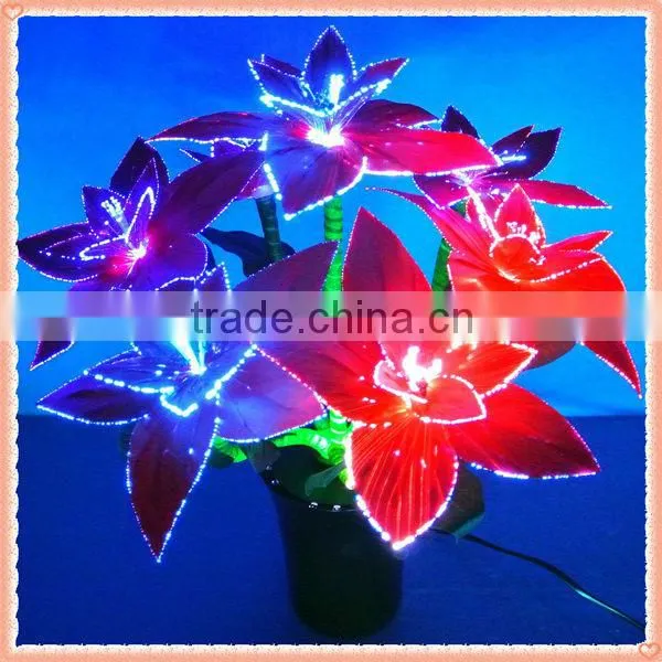 LED Fiber Optic Flower Light / Table & Stage Supplies and Decoration