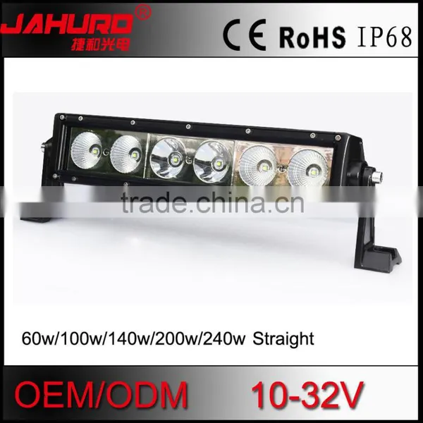 Energy Saving 60w 13.5inch Super Thin Combo Beam Led Light Bar 10w Leds for 4x4 Truck Car Parts
