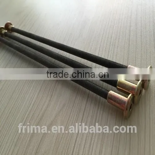 Q235 Carbon Steel Thread Rod With Nut