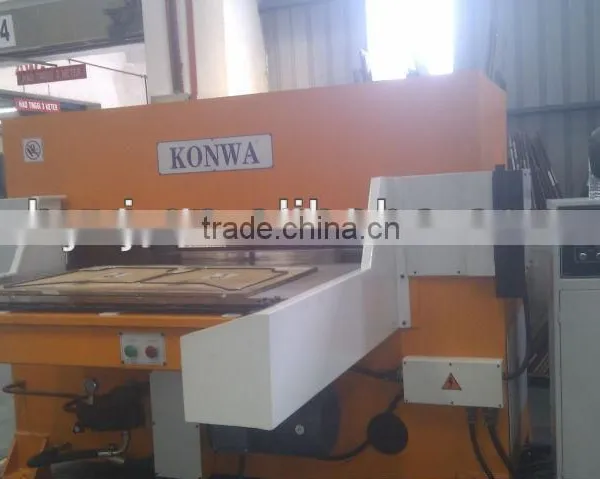200T Auto-Feeding Precise Four-column Hydraulic Plane Cutting Machine/Die Cutting Machine/Mould Cutting Machine PLC CONTROL photo-5