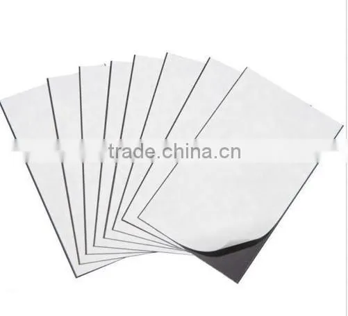 Self Adhesive Flexible Magentic Sheets A4 Paper Photo Magnet Business Cards Art photo-2