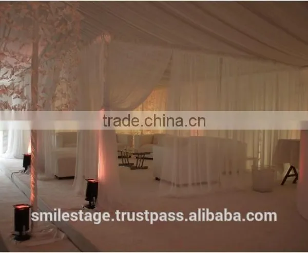 Adjustable Wedding Backdrop Pipe and Drape photo-2