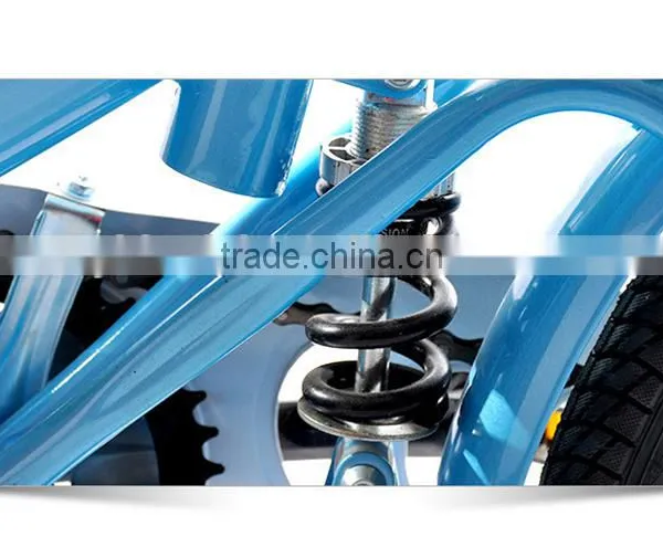 20-inch Shock Absorbing Folding Bike High Carbon Steel Students Bicycle photo-5
