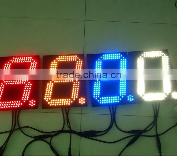 7 Segment Led Digit/ Outdoor Price Sign/Led Number Display Board photo-2