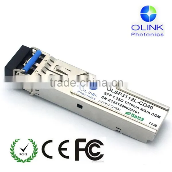 Sfp Optical Transceiver China Supplier 1.25G SFP 1310nm 40km