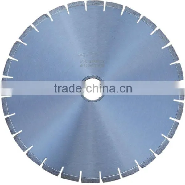 Blades Cutting Granite