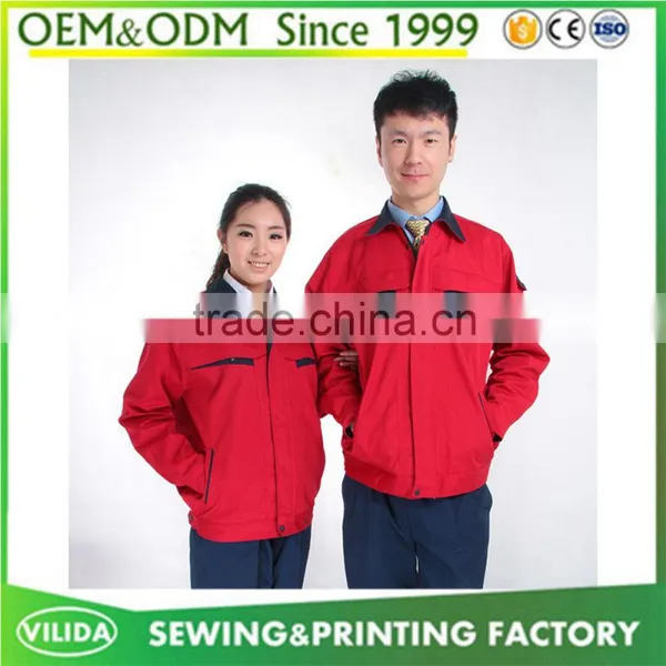 Good Quality Industrial Working Safety Uniform Security Safety Worker Uniform Customized photo-3