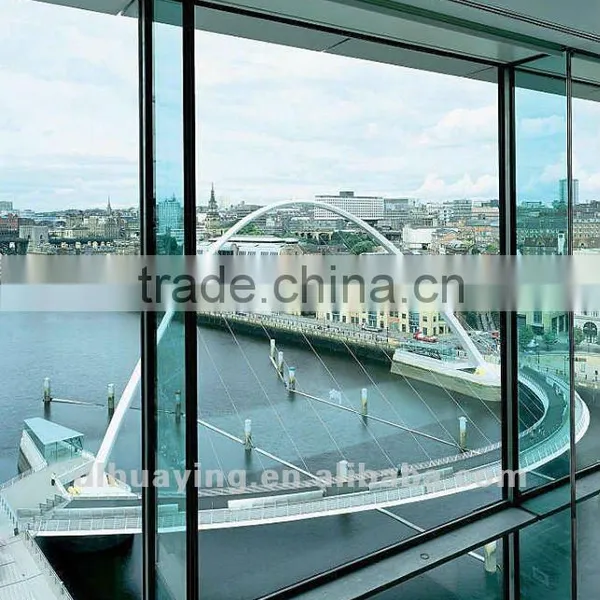 Clear Toughened Glass Partition