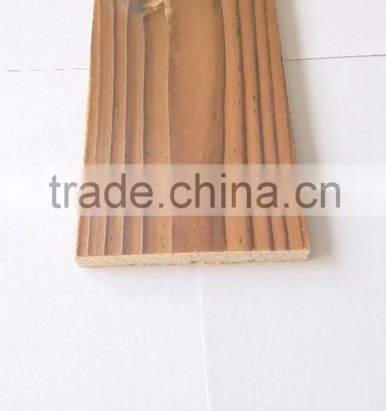 Finland Spruce DECORATIVE WALL PANEL With Carbonized Surface Treatment