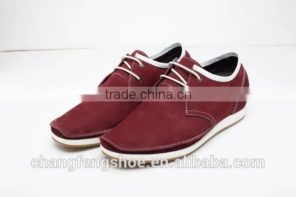2015 F.W. Collection Ballet Toe Men Casual Shoes Fashion Men Leisure Shoes Nubuck Leather High Quality Men Shoes photo-6