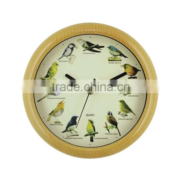 New Design 10 Inch Singing Bird Clock 2016 photo-4