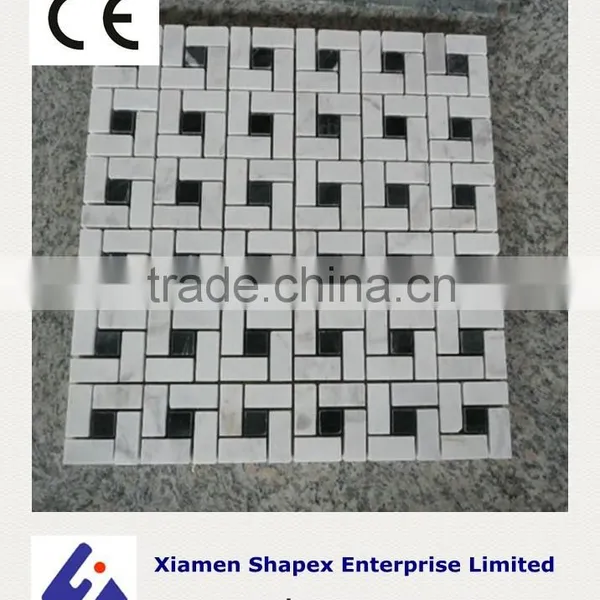 Bangladesh White Marble Mosaic Tile With Good Price photo-2