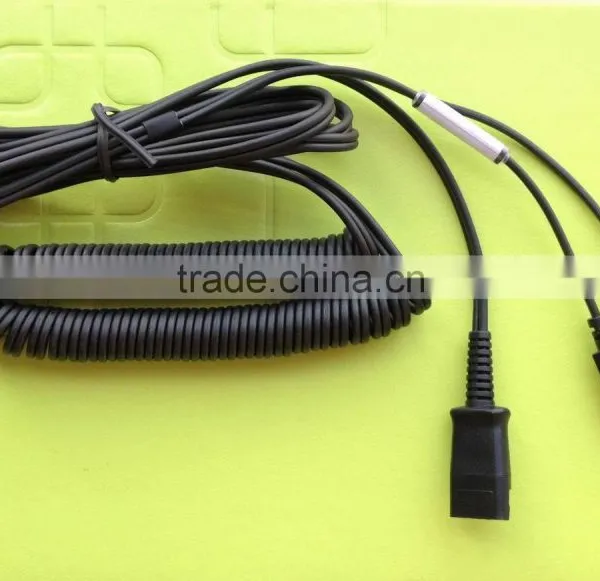 Professional Monaural Call Center Telephone Headset With RJ11/USB Jack, QD Included photo-2