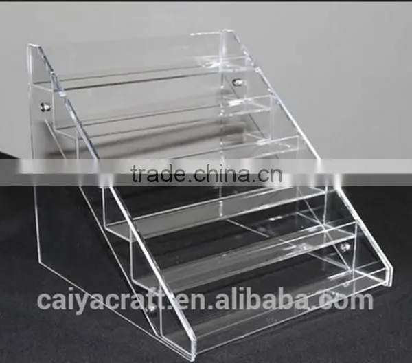 Clear Acrylic Nail Polish Stand Holder Cosmetic Storage Box photo-3