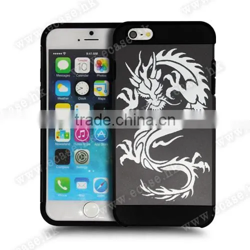 For Iphone 6 Good Quality Ocase Designable Colorful Drawing Painting PC/TPU Two in One Phone Case With Press Key photo-3