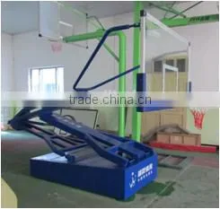 Electro-hydraulic Basketball Stand Indoor Basketball Competition Stand photo-2