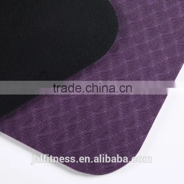 High Quality ECO-Friendly 5mm TPE Yoga Mat Indoor Fitness Equipments No Slip Yoga Mat photo-3
